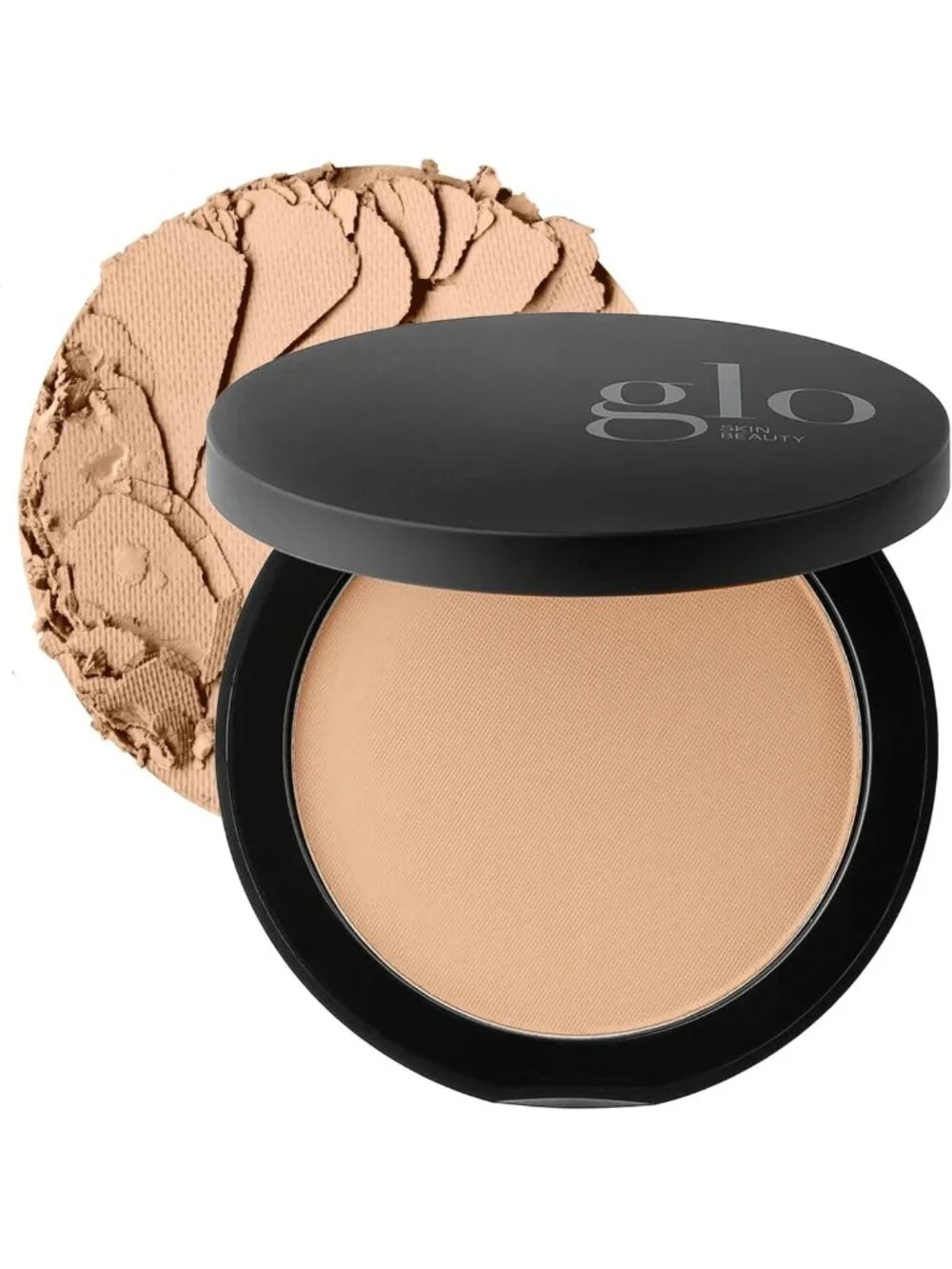 Pressed Base Powder Foundation - Honey Light, Flawless Finish, Lightweight, 0.92